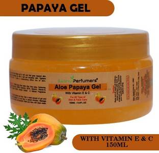 Saanvi perfumers Papaya Gel 150ML With Vitamin E & C For Skin Lightening & Moisturizer