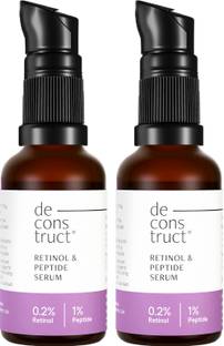 deconstruct 0.2% Retinol Anti Aging Face Serum with Peptide | Reduces Fine Lines & Wrinkles
