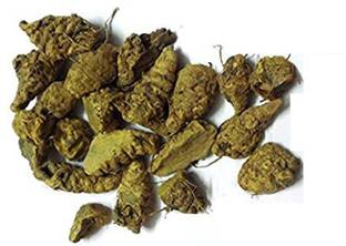 VINARGHYA Pure Original Natural Kali haldi ki ganth / Black Turmeric for Pooja / poojan Scrub