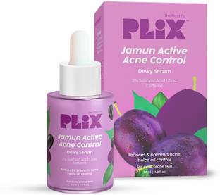 The Plant Fix Plix 2% Salicylic Acid Jamun Acne Control Dewy Serum for & Dark Spot Reduction