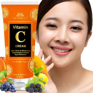 INTIMIFY Vitamin C Cream, Vitamin C Face Cream, Vitamin C Night Cream For Women & Men