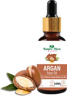 Nature Glow Herbal Argan Carrier Oil for Skin Hydration & Hair Growth