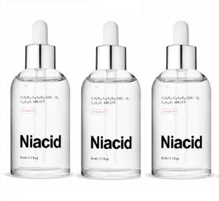 The Nile Serum Niacid Fill in Pitted Scars & Dark Acne- 30ml (Pack Of 3) 90ml