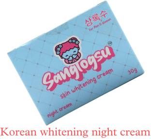 Sanglogsu korean's whitening Night Comfort Cream For Dark Spots,Uneven Skin Tone.