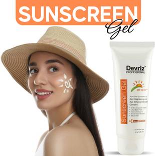DEVRIZ PROFESSIONAL Devriz Acne Free Sunscreen Gel, For UVA & Blue Light Protection