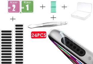 AXILA iphone dust protector speaker protector net sticker dust filter speaker USB Black Anti-dust Plug