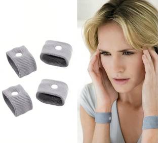 SIOPAWORLD Migraine Relief Wristband for Nausea Vomiting Headache Reliever Patch Miracle Hand Grip/Fitness Grip