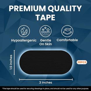 viyagee primium 30pcs Sleep Strips, Mouth Shape Black Baby Knee Pads