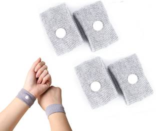 avnish Motion Sickness Relief Bands Travel Wristbands Natural Acupressure Adult Kids Hand Grip/Fitness Grip