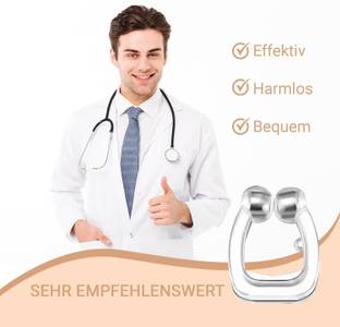 VOIISH Snoring Anti Snore Free Sleep Silicone Magnetic Nose Clip Anti Snoring device Anti-snoring Device