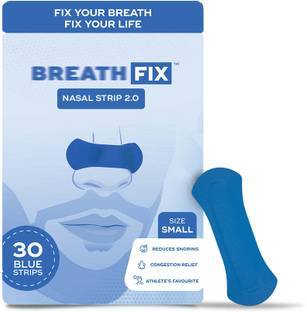 BREATH FIX Nasal strips Small Blue Anti-snoring Device