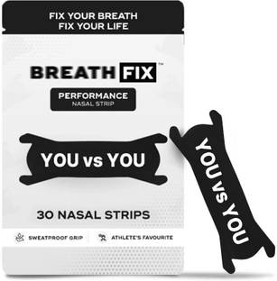 BREATH FIX Nasal Strip Performance (Pack of 30) Anti-snoring Device