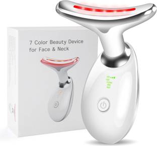 Mantra Impex 7 Color Led Light Therapy for Face Vibration Massager Skin Anti-Aging, Skin Anti Wrinkle Machine