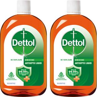 Dettol Disinfectant for First Aid Surface Cleaning and Personal Hygiene Liquid Antiseptic Liquid
