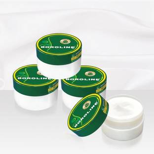 BOROLINE Ayurvedic Skin Care 40 gm X 4, Soften Dry Lips, Cracked heels Antiseptic Cream