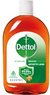 Dettol First Aid, Surface Disinfection and Personal Hygiene Antiseptic Liquid
