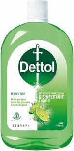 Dettol Multipurpose Disinfectant liquid, Lime Fresh Lime