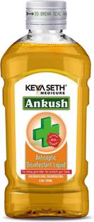 KEYA SETH AROMATHERAPY Ankush Antiseptic Disinfectant Liquid First Aid, Medical, Multipurpose Personal Hygiene & Home Cleaner Antiseptic Liquid