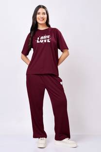 KEVZO Tshirt Palazzos Co-ords Set