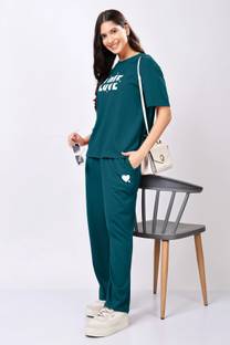 KEVZO Tshirt Palazzos Co-ords Set