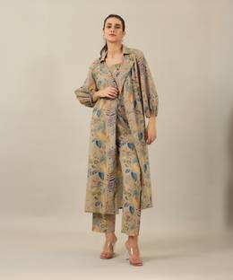 Sanskrutihomes Top Pant Western Set
