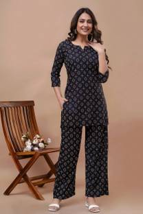 Madfury Top Palazzos Co-ords Set