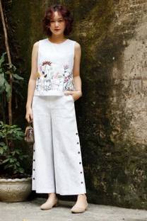 VIBELY Top Palazzos Co-ords Set