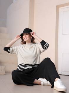 KVETOO Top Palazzos Western Set