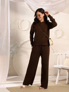 KVETOO Top Palazzos Western Set