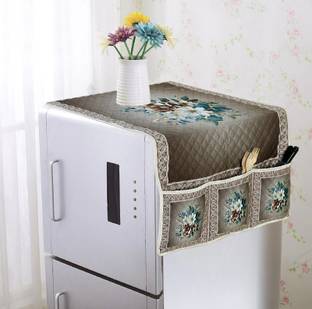 Pinkleaf Refrigerator  Cover