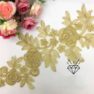 Unique bridal lace patch Applique Patch