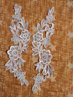 Unique bridal lace patch Applique Patch