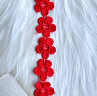 Unique Bridal lace Border Applique Patch