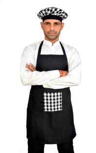 Tolexo Polyester Chef's Apron - Free Size