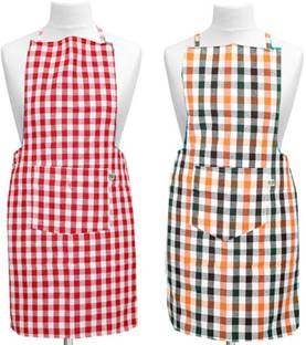 KUBER INDUSTRIES Cotton Home Use Apron - XL