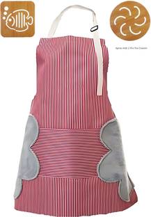 SAMYAL Polyester Home Use Apron - Free Size