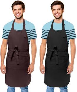 Cranique Polyester Home Use Apron - Free Size
