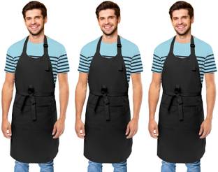 Cranique Polyester Home Use Apron - Free Size