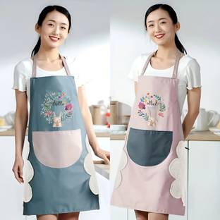rich mart Cotton Chef's Apron - Free Size
