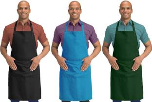 Blackpoll Polyester Home Use Apron - Free Size