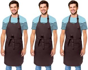 Cranique Polyester Home Use Apron - Free Size