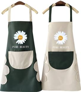 GOLDENEYEHOUSE Polyester Chef's Apron - Free Size