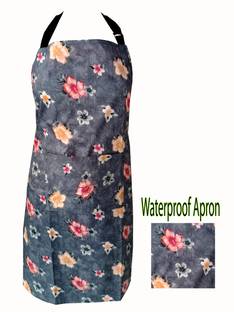 CRAZYWEAVES Polyester Chef's Apron - Free Size
