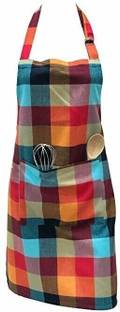 Pixel Home Cotton Home Use Apron - Free Size