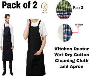 Qmato Polyester Grooming Apron - Free Size