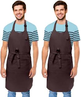 Cranique Polyester Home Use Apron - Free Size