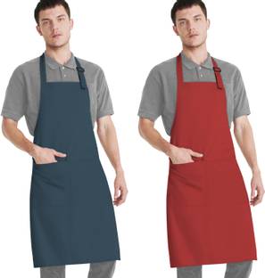 CRASOME Polyester Home Use Apron - Free Size