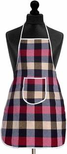 Crosmo Cotton Chef's Apron - Free Size
