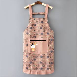 Cazlee Polyester, Cotton Apron - Free Size