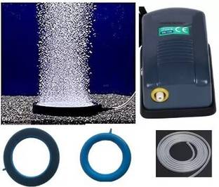AKSHAT ENTERPRISES SOBO SB-108 with Air Stone Ring and 1.5 M Pipe Aquarium Air Stone